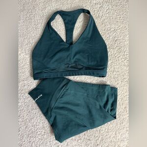 Sports Bra & Biker Shorts Set